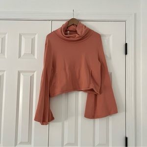 Free People Cropped Sweatshirt